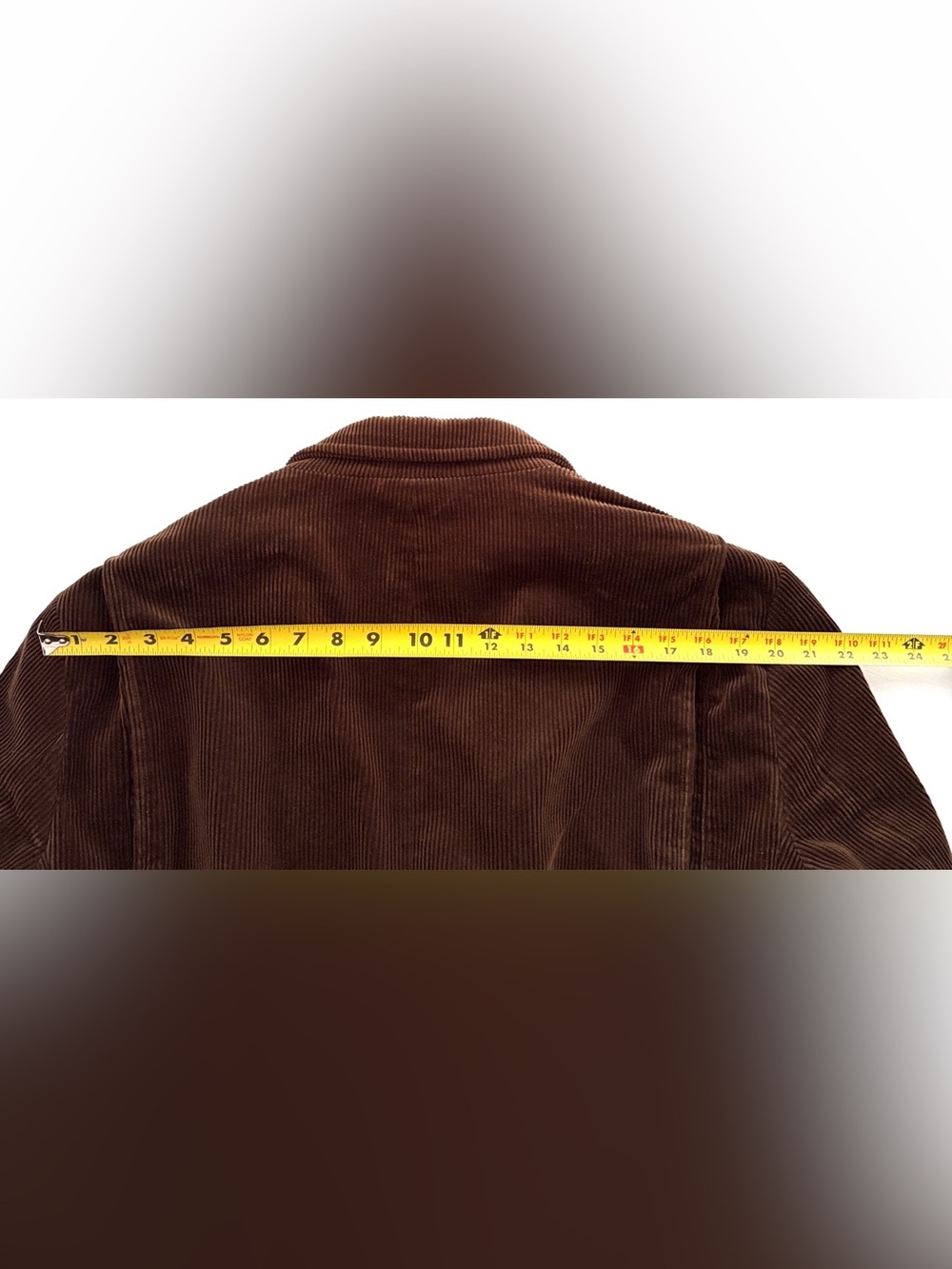 Polo Ralph Lauren Vintage Brown Corduroy 100% Cotton Sport Coat Blazer Large - Picture 14 of 16